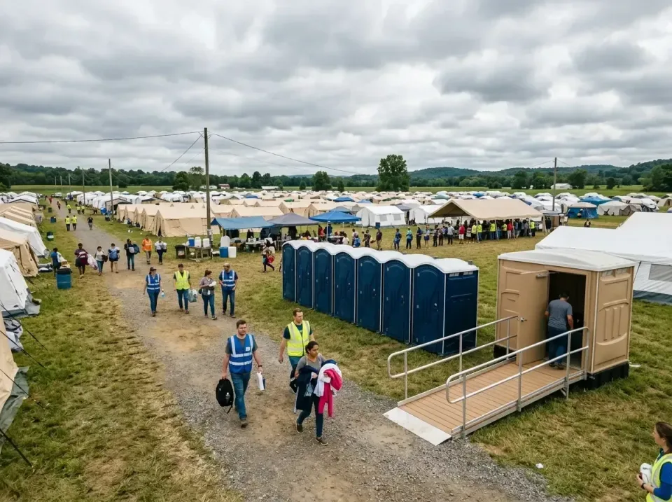 disaster-relief-camp-restrooms-010 — frequently asked questions, Dumpster & Portable Bathrooms Rental in Evendale, OH